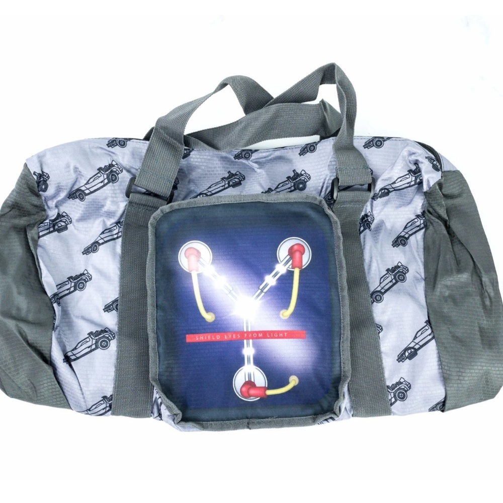 Back To The Future Foldable Duffle Bag Loot Crate